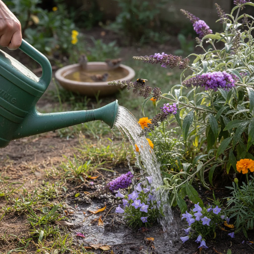 Why water is the quickest win – The Simple Way to Attract Wildlife to Your Tiny Garden