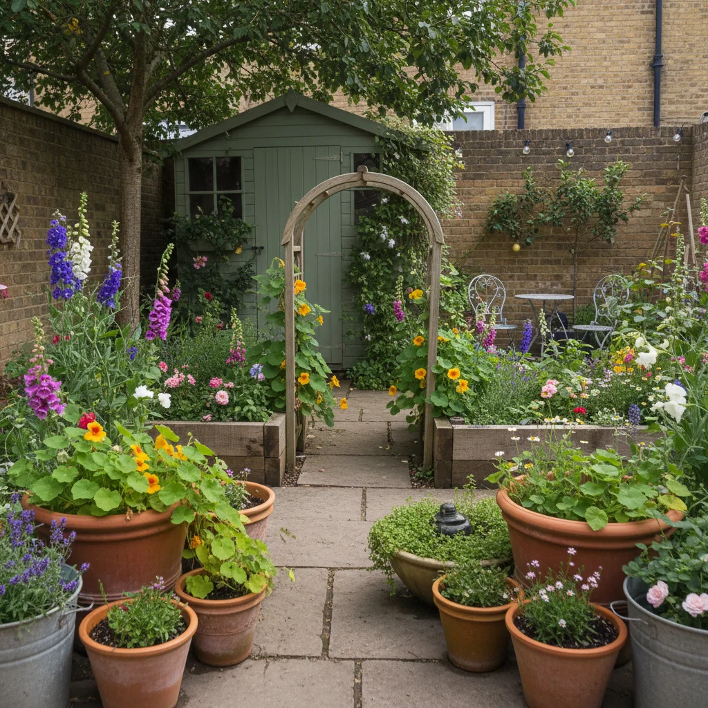 Scaling Down the Cottage Look – Create a Charming Cottage Garden in Small Spaces