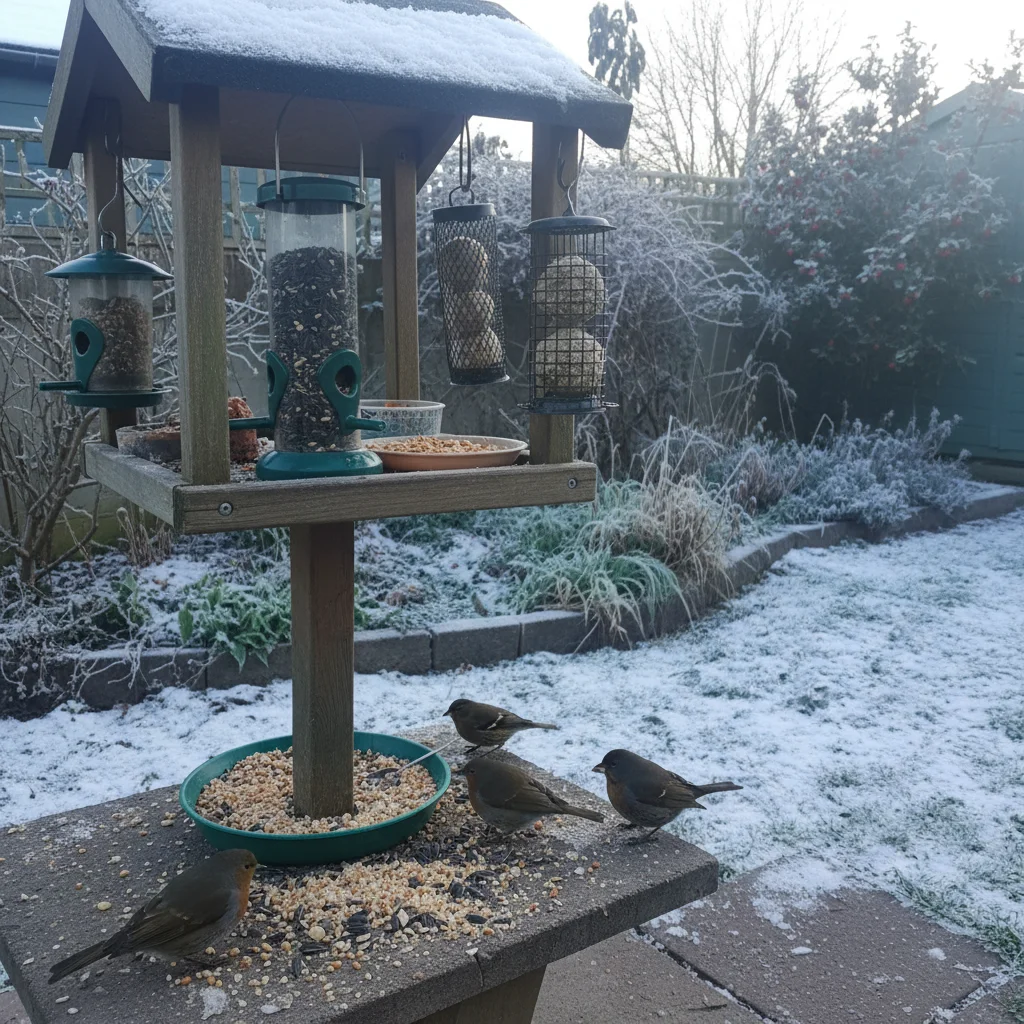 Why December feeding is different – Attract More Birds to Your Small Garden This December