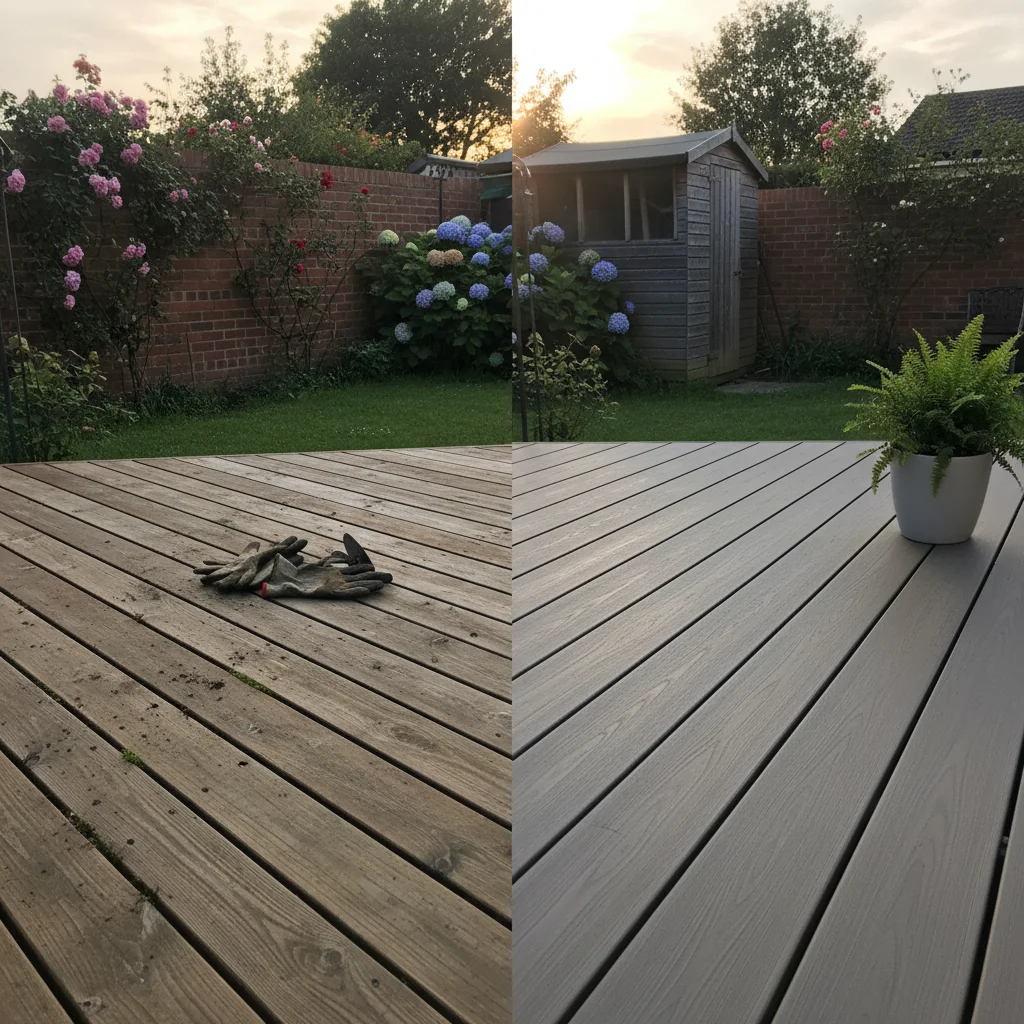 Choosing between timber and composite – Decking in the UK timber, composite, and maintenance