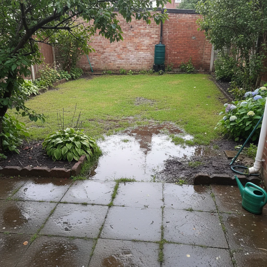Why your garden stays wet – Garden drainage soggy lawns, patios, and solutions