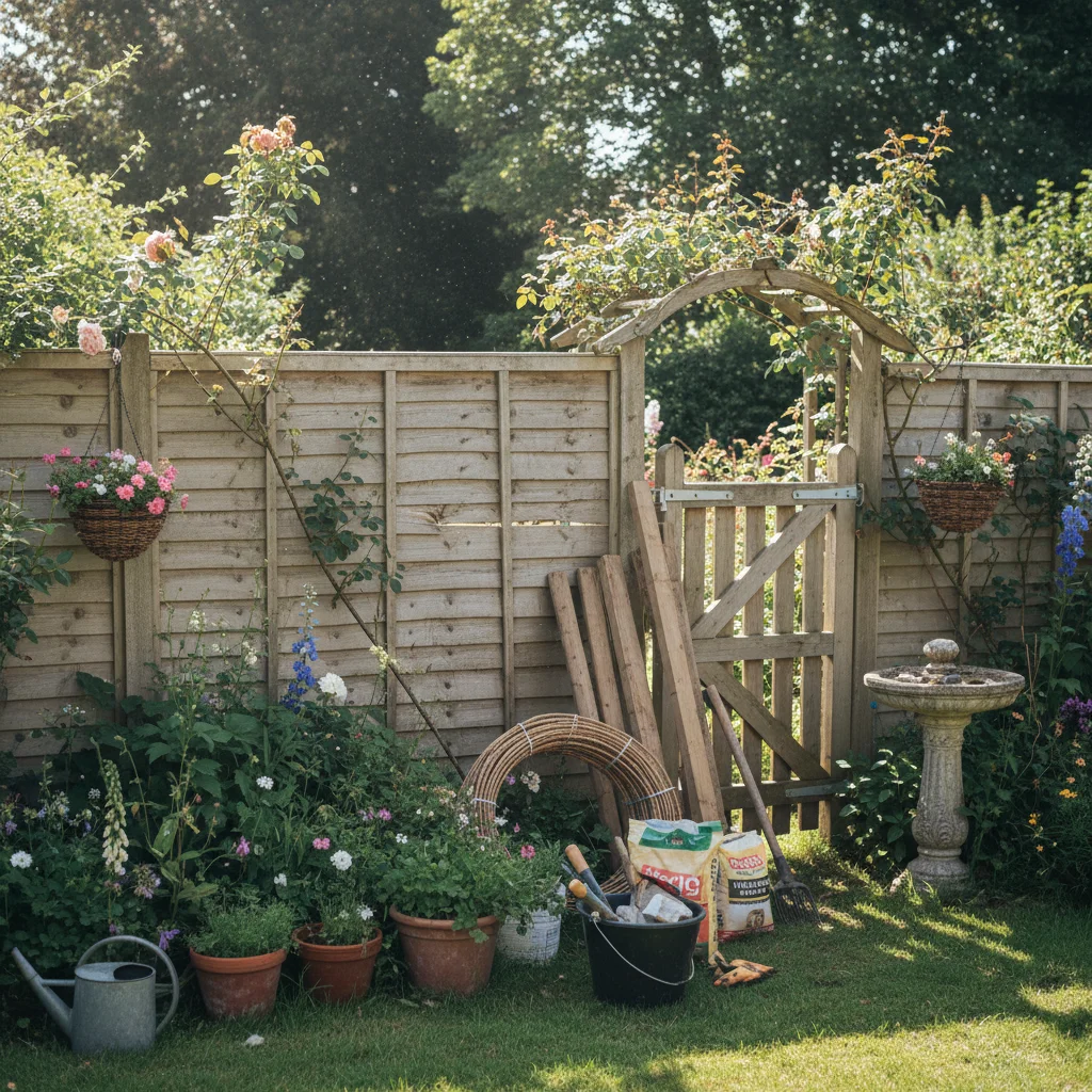 Fencing for UK gardens panels, repairs, and gates – featured image