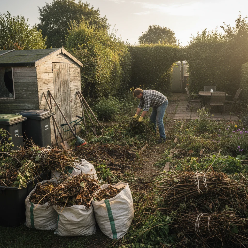 Reclaiming your outdoor space – Garden clearance, green waste, and site tidy ups