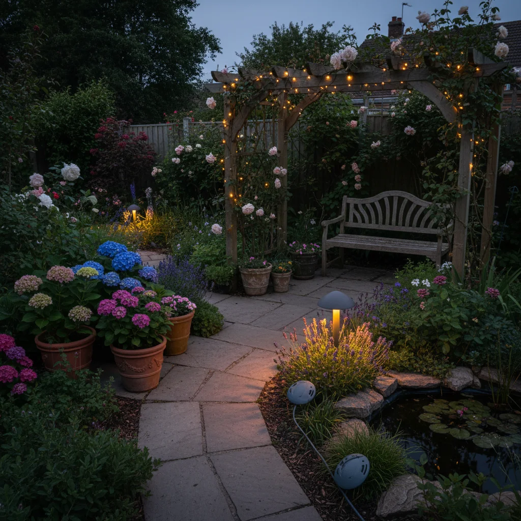 Garden lighting outdoor electrics and design basics – featured image