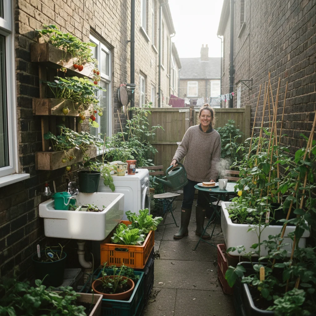 Look at your space in a new way – Grow Your Own Veg Without a Big Garden