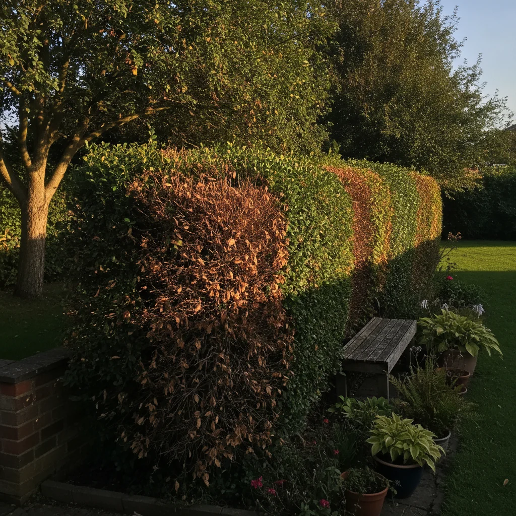 Why light is the most important factor – Hedge Dying at the Bottom? Here's How to Save It
