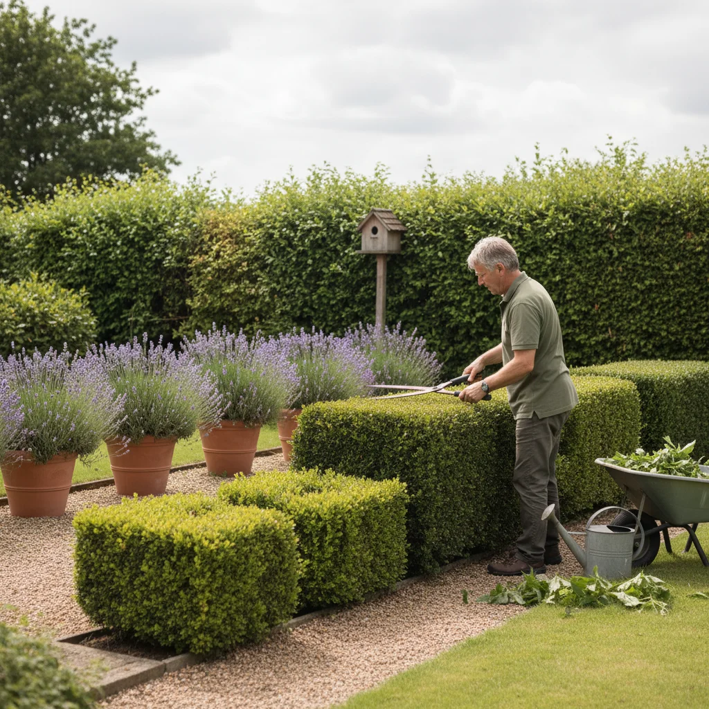 The Simple Way to Maintain Perfect Garden Hedges – featured image