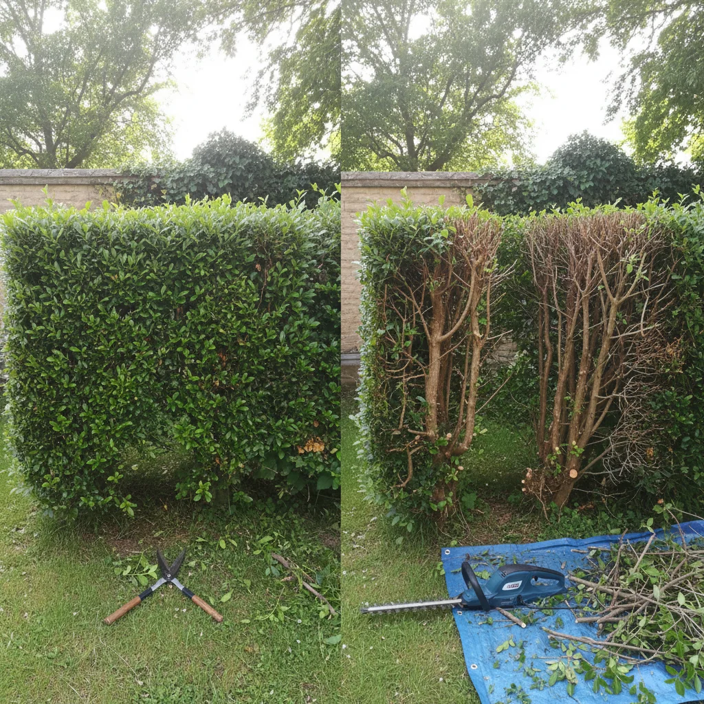 The difference between trimming and reduction – The Simple Way to Maintain Perfect Garden Hedges