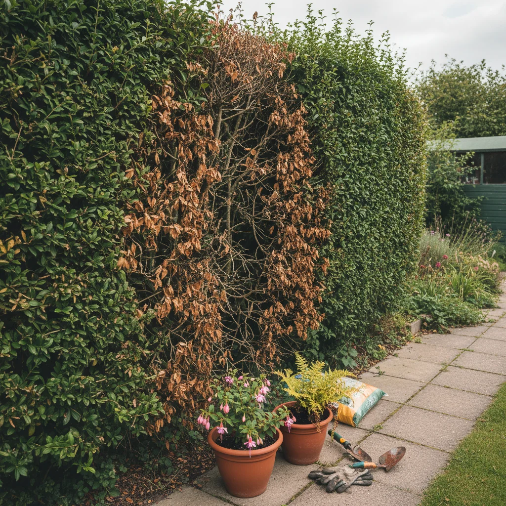 Hedge Turning Brown Inside? What To Do – featured image