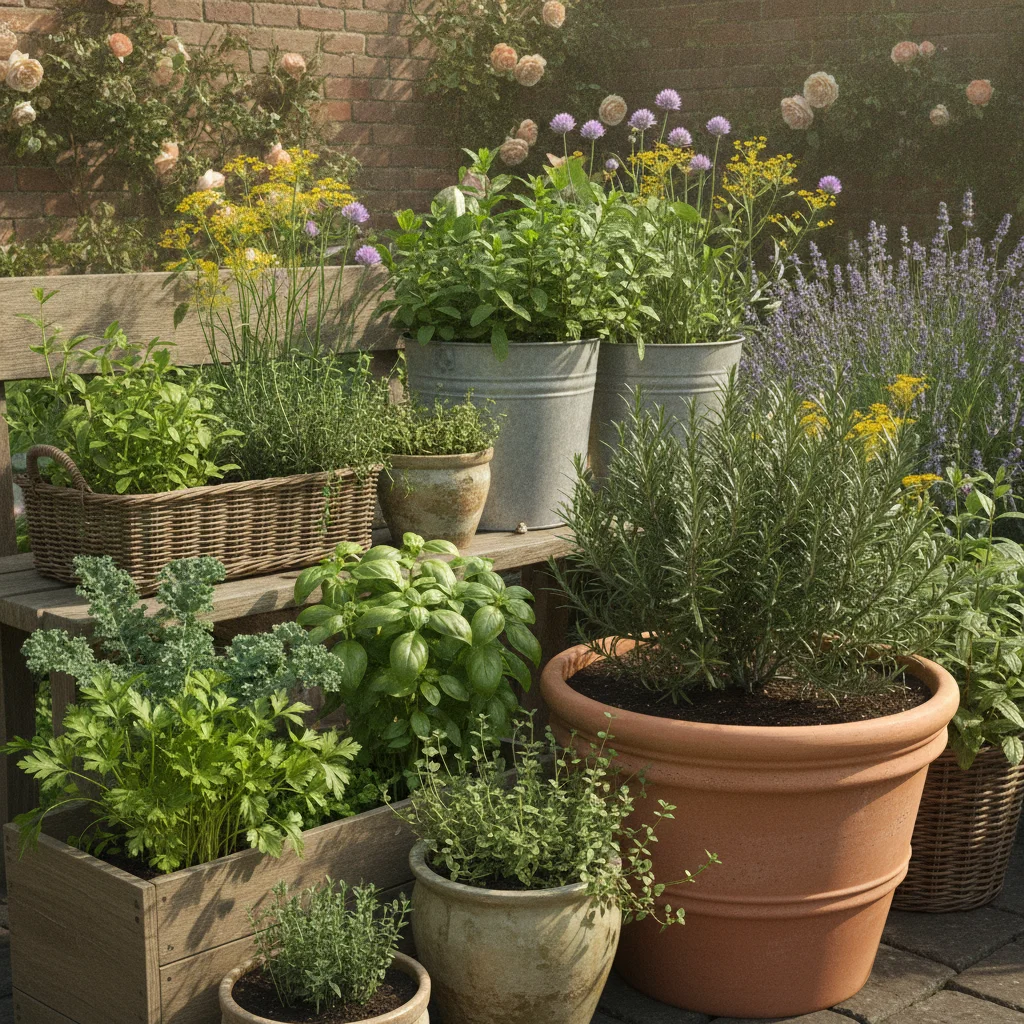 Herb Container Garden Flavour at Your Fingertips – featured image