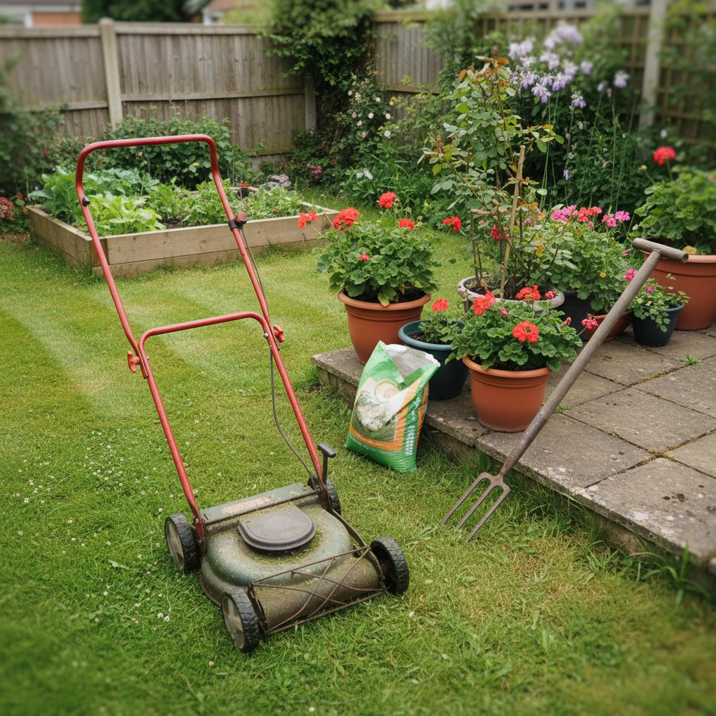 Lawn care in the UK mowing, feeding, aeration and basics – featured image