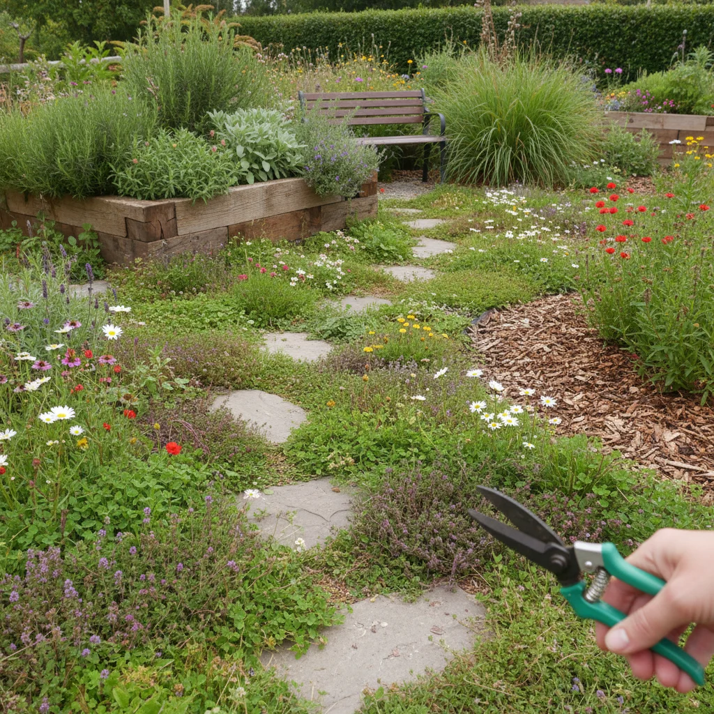 Ditch the High Maintenance Lawn – Create a Low Maintenance Garden Design UK Edition