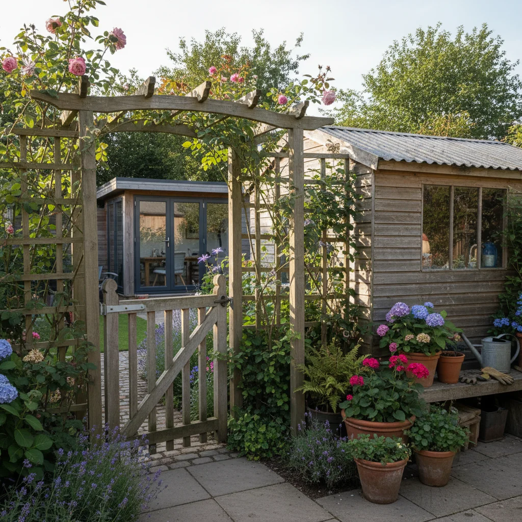 Pergolas, gates, sheds, and garden rooms – featured image