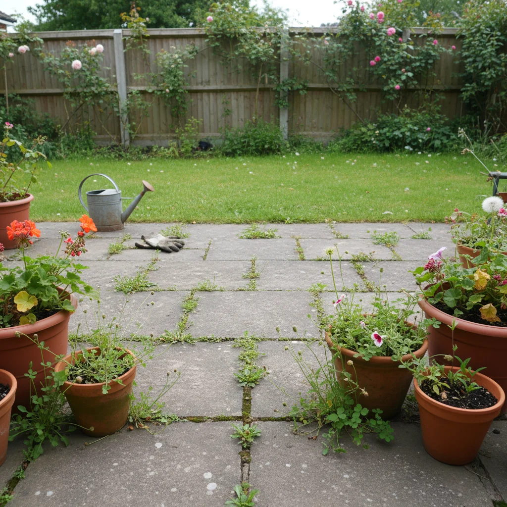 Patio Weeds Keep Coming Back? Stop Them For Good – featured image