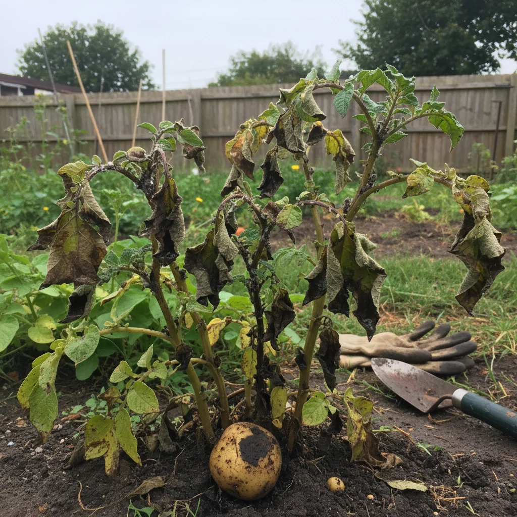 Spotting the Signs of Potato Blight – Save Your Spuds: Beat Potato Blight This Year