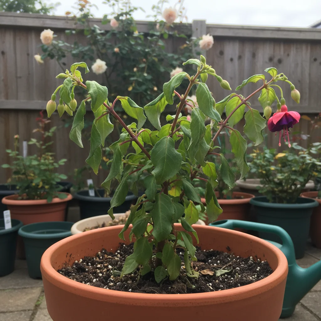 The mystery of the drooping leaf – Revive Your Container Plants and Keep Them Healthy