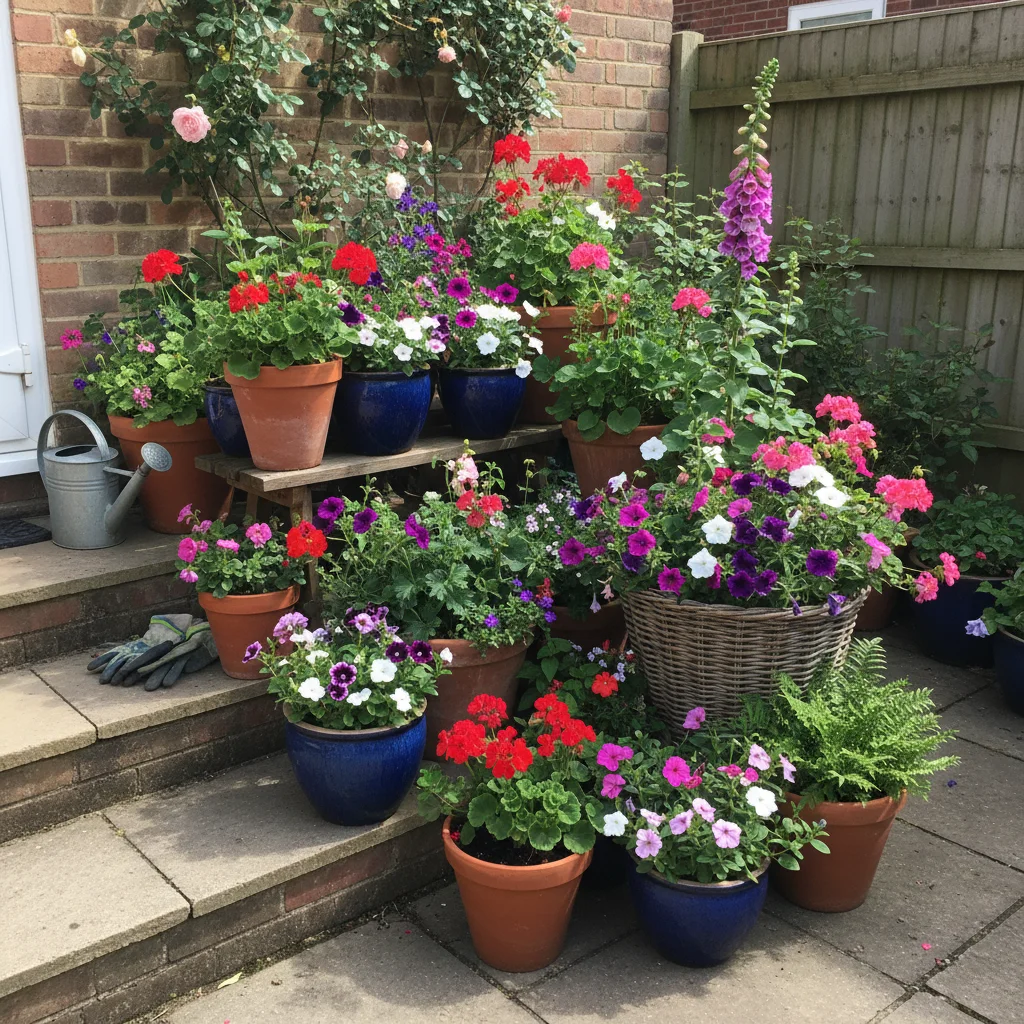 The Simple Way to Create a Show Stopping Patio Display – featured image