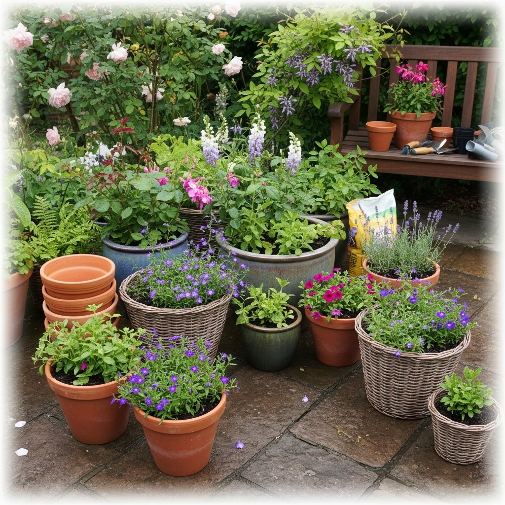 Finding the Right Pots for Your Patio – The Simple Way to Create a Show Stopping Patio Display
