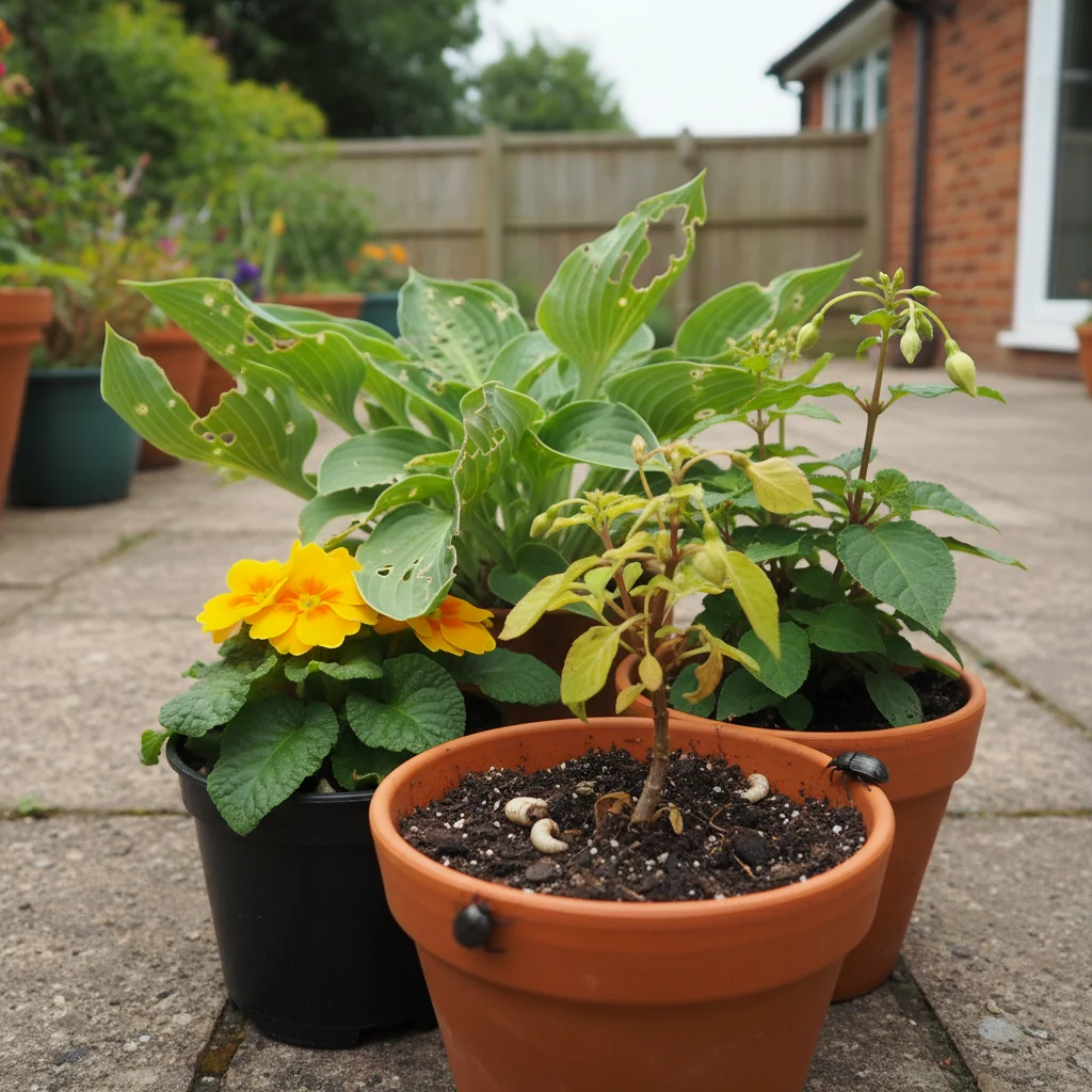 Identifying Vine Weevil Damage – Vine Weevil Nightmare? Natural Solutions for UK Gardeners