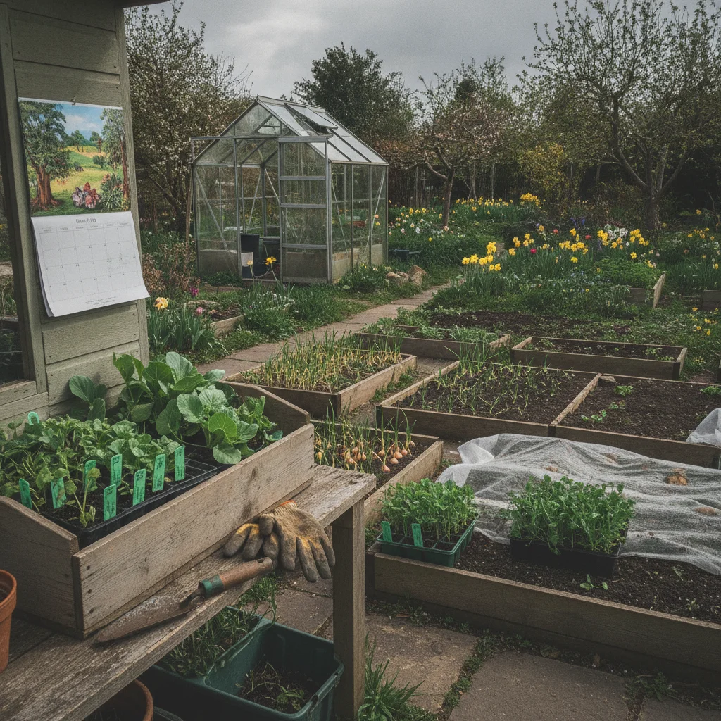 Understanding the UK growing year – What to Plant Now A Beginner's UK Seasonal Guide