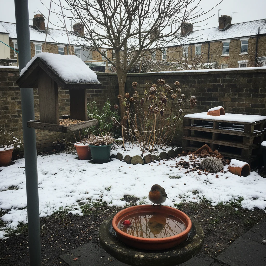 The challenges of a city winter – Support Garden Wildlife This Winter